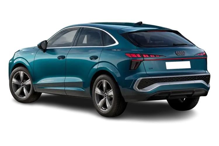 audi q3 35 tfsi black edition 5dr s tronic [20" alloy] back view